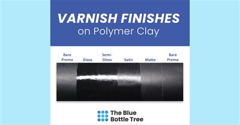 Gloss Levels in Polymer Clay Varnish - The Blue Bottle Tree