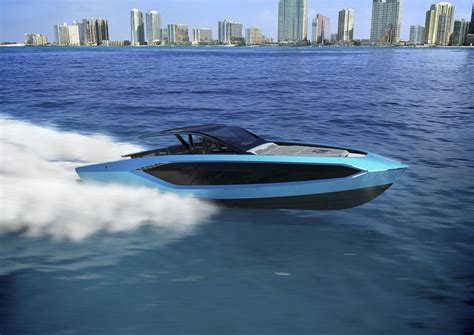 Lamborghini Is Building a 4000-HP Boat