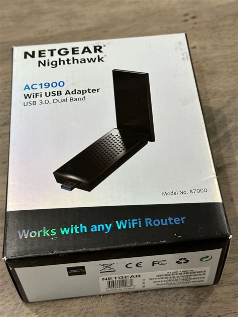 Netgear A7000 Nighthawk AC1900 WiFi USB Adapter A7000-10000S 606449120882 | eBay