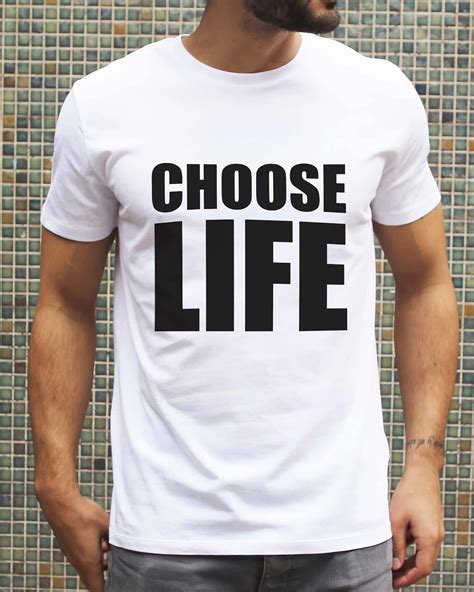 T-shirt Choose Life - Message Années 80 Wham! | Grafitee