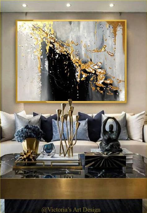 Black Gold And White Living Room Decor Ideas | www.resnooze.com