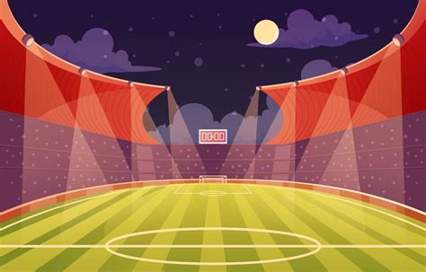 Soccer Football Stadium 3059957 Vector Art at Vecteezy