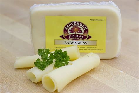 Baby Swiss - September Farm Cheese