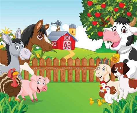 Farm Animal Coloring Pages PDF For Kids - Coloringfolder.com