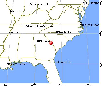 Augusta-Richmond County, Georgia (GA) profile: population, maps, real estate, averages, homes ...