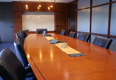 Training Or Corporate Meeting Room. Stock Image - Image of team, chair ...