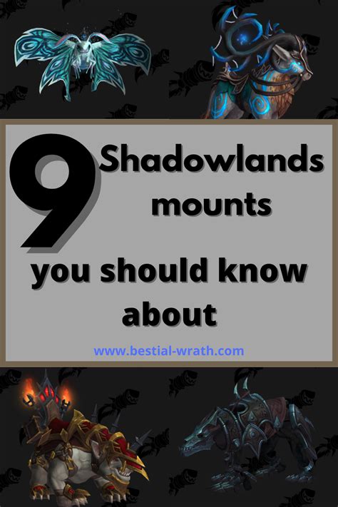 9 Shadowlands mounts you should know about | World of warcraft, World of warcraft guide, World ...