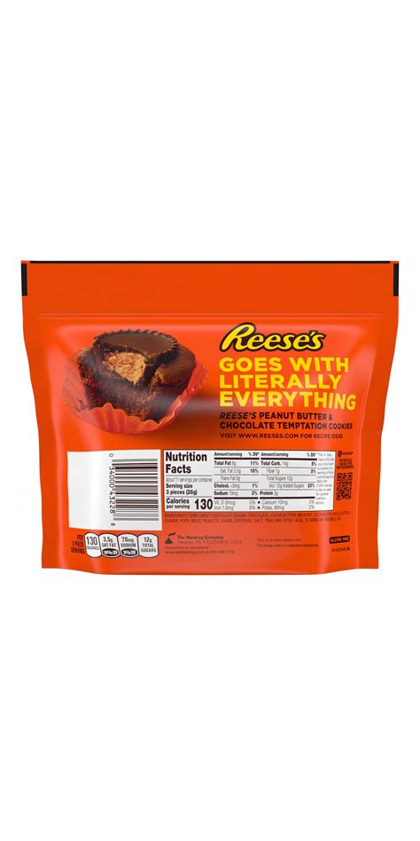 REESE'S Miniatures Dark Chocolate Peanut Butter Cups, 10.2 oz bag