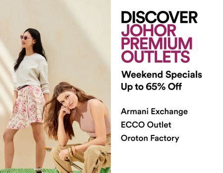 Johor Premium Outlets Weekend Special Sale (22 Sep 2023 - 24 Sep 2023)