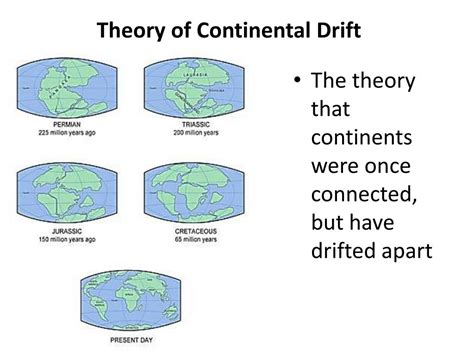 PPT - Continental Drift & Plate Tectonics PowerPoint Presentation - ID ...