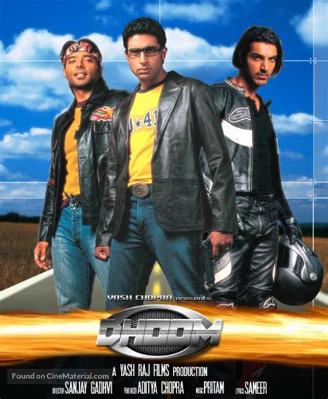 Dhoom (2004) Indian movie poster