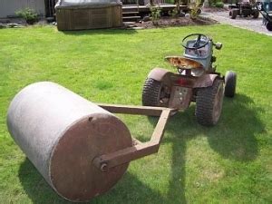 Homemade Lawn Roller - HomemadeTools.net