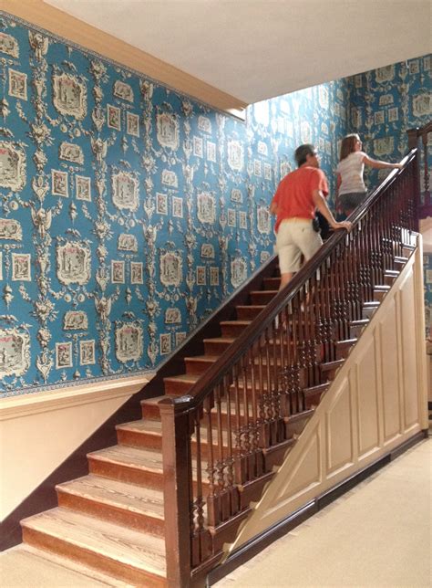 Wallpaper at Colonial Williamsburg : Annie Elliott Design