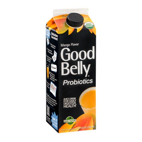 GoodBelly Probiotics Juice Drink Mango Flavor Reviews 2020