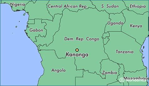 Where is Kananga, The Democratic Republic Of The Congo? / Kananga ...