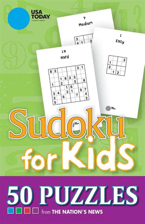 Usa Today Sudoku For Kids: 50 Puzzles From The Nation's News | Math ...