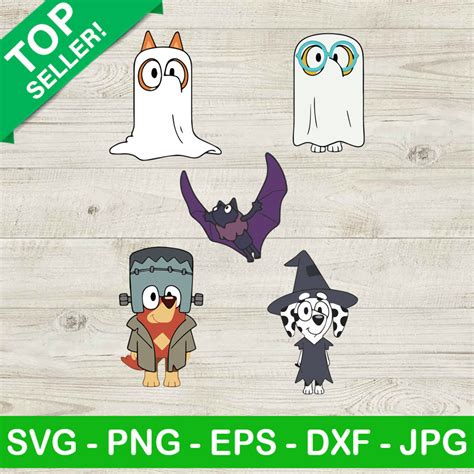 Horror bluey halloween SVG Archives - High Quality SVG