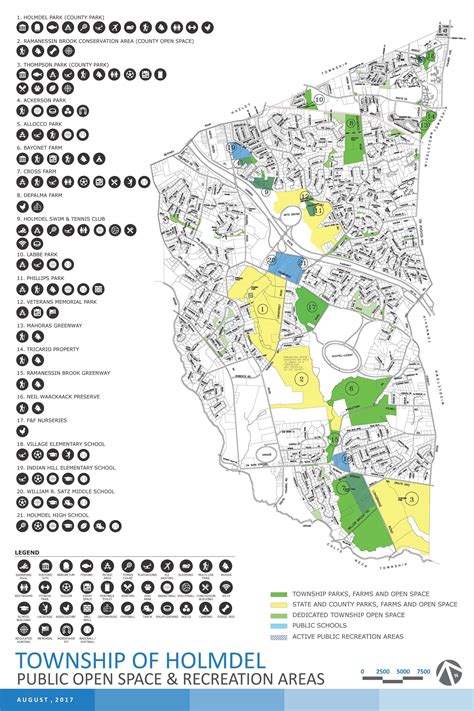 Map of Holmdel's Parks | Holmdel Township, NJ - Official Website