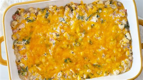 Easy Baked Hominy Casserole Recipe