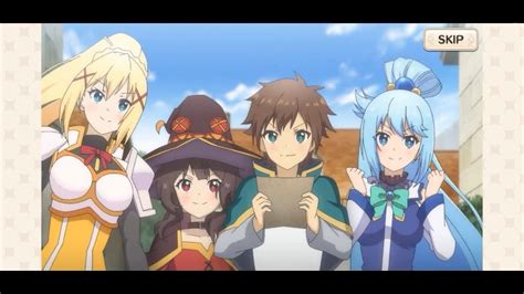 Konosuba Fantastic Days Mobile Games (JP) Gameplay Released - YouTube