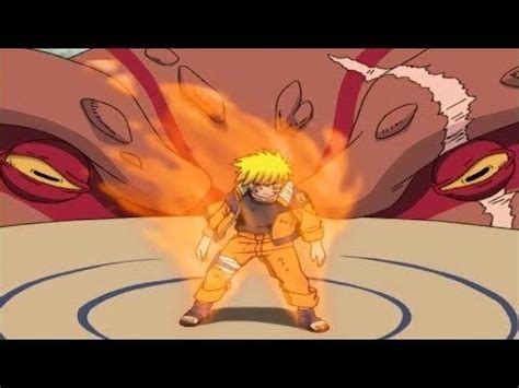 Naruto Vs Gaara Full Fight - Naruto Unleashed 9 Tails Chakra (English ...