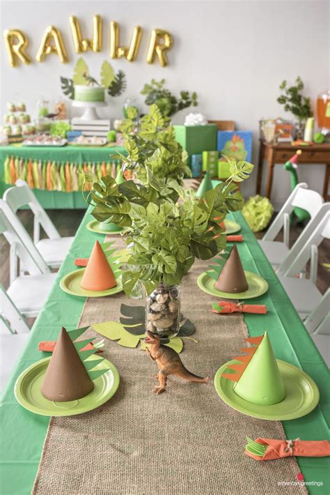 Dinosaur Birthday Party Ideas | Dinosaur themed birthday party ...