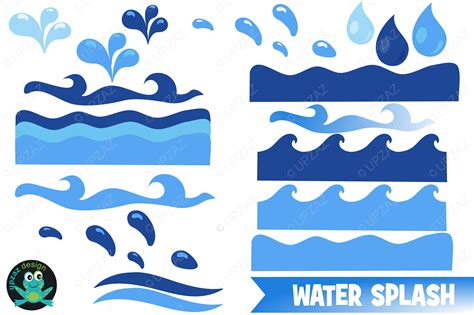 Water Waves Clipart