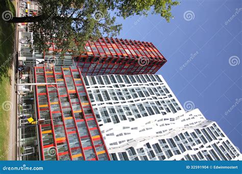 Modern Buildings in Rotterdam Editorial Stock Image - Image of buildings, modern: 32591904