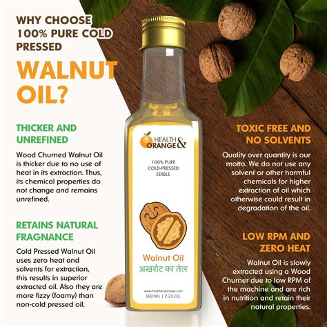 Walnut Oil – Health and Orange