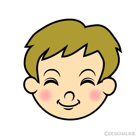 Boy Happy Face Clip Art