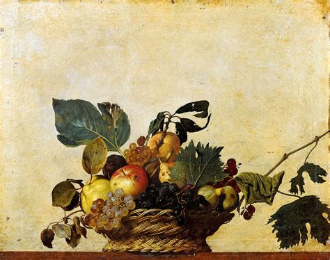 A Closer Look at Basket of Fruit by Michelangelo Caravaggio