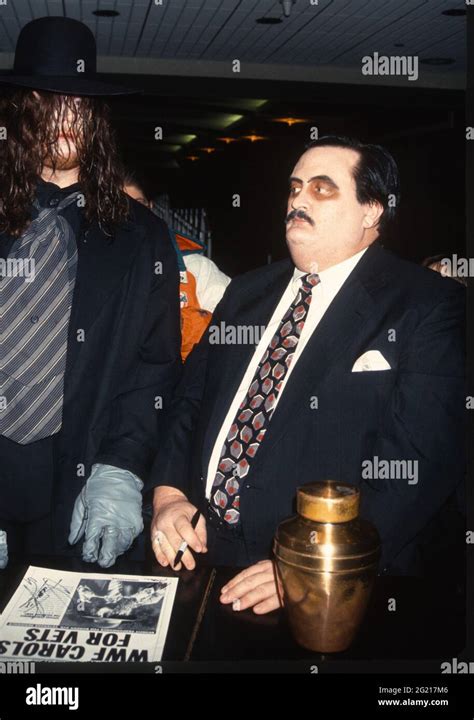 Undertaker Paul Bearer. 1993 Photo By John Barrett/PHOTOlink Stock Photo - Alamy