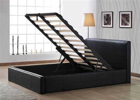 Lift up storage bed