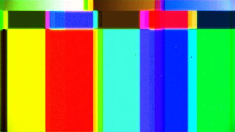 Video Distortion And Static Of Tv Colour Bars Stock Footage Video 5491559 - Shutterstock