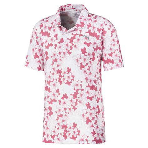 PUMA Thirteen Floral Golf Polo | PGA TOUR Superstore