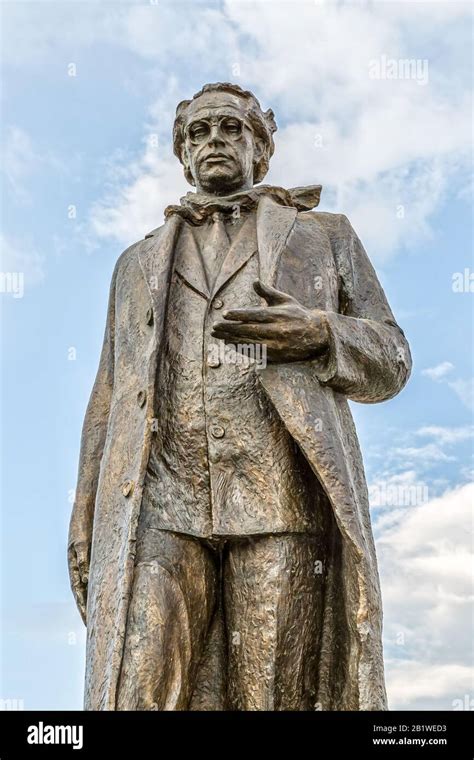 Statue of Ibrahim Rugova in Pristina Stock Photo - Alamy