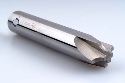 End Mill 4 Flute Corner Rounding - Carbide Tools