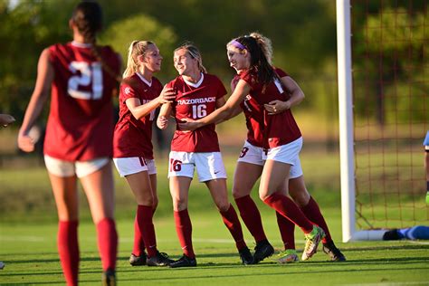 Soccer Scores Six on Sooners | Arkansas Razorbacks