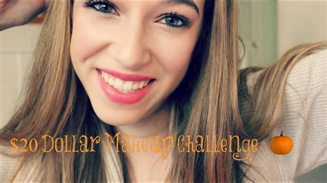 20 dollar Makeup Challenge: Fall Edition ♡ - YouTube