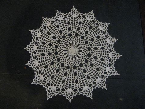 Crochet Every Day: September 23: Spider Web Doily #2 - COMPLETED