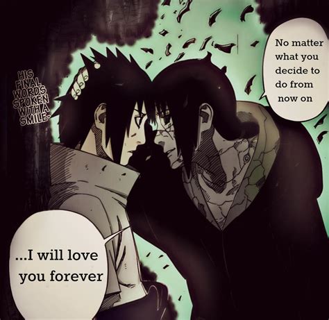 Itachi's Last Words by ferdosje on DeviantArt