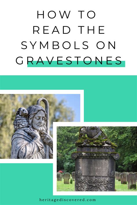 How to interpret gravestone symbols and their meanings — Heritage ...