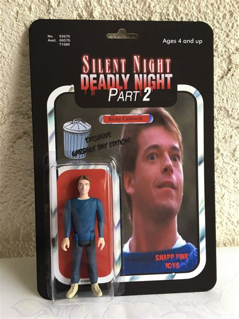 Custom carded Silent Night Deadly Night 2 Ricky Caldwell figure | Snapp ...