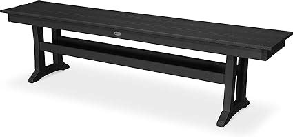 Amazon.com: POLYWOOD® Bench, Black : Everything Else