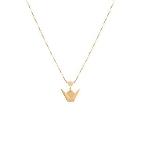 Emblem Gold Necklace - Online Jewelery Store In Lebanon - Zoughaib & Co ...