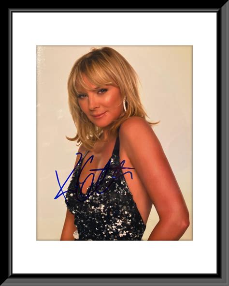 Kim Cattrall Signed Photo - Etsy