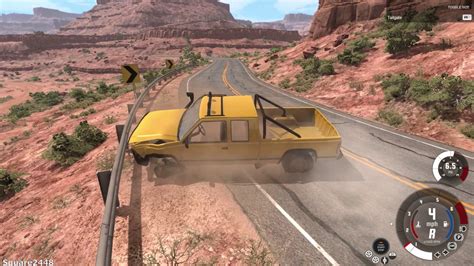 BeamNG.drive - Rolled The Truck - YouTube