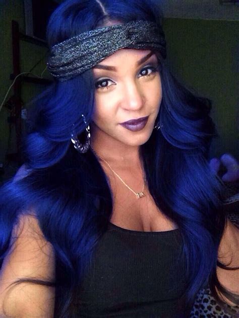 Midnight blue hair 😍💙 Midnight Blue Hair, Meaningful Tattoos, Flawless ...