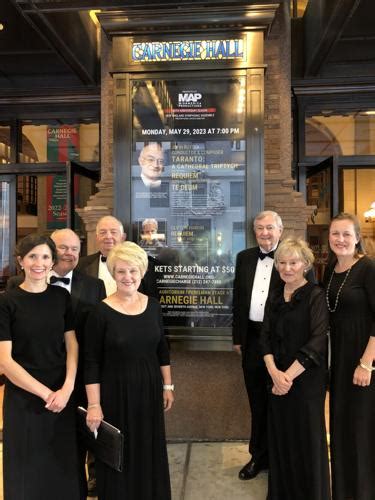 First Presbyterian choir members sing in Carnegie Hall