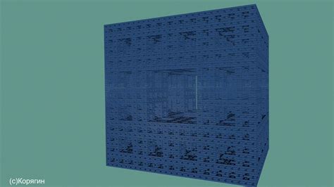 The Menger sponge by Andrykor on DeviantArt